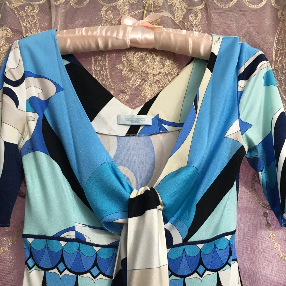 Emilio Pucci Fit & Flare Style Dress